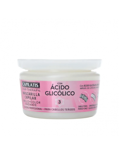 CREMA DE TRATAMIENTO CAPILATIS MASK. C/ACIDO GLICOLICO 170 gr