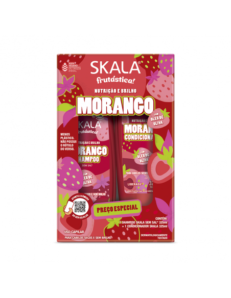 KIT CAPILAR SKALA EXPERT SH+ACOND MORANGO 325 CC