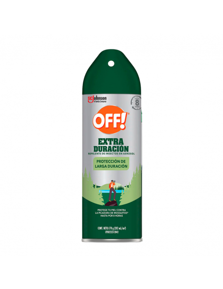 REPELENTE OFF EXTRA DURACION AER 170CC