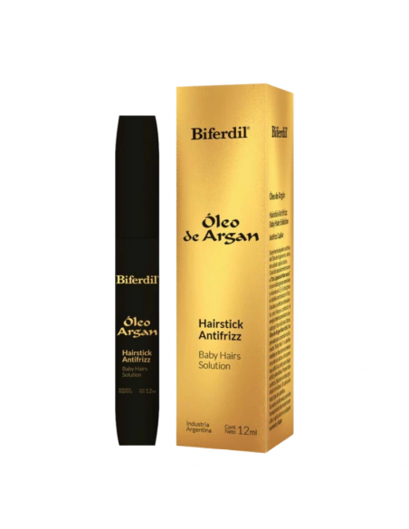FIJADORES PARA CABELLO BIFERDIL HAIRSTICK ANTIFRIZZ OLEO DE ARGAN 12 cc