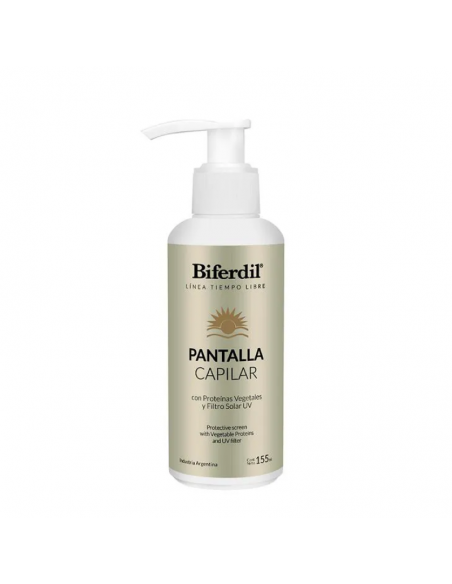 CREMA DE TRATAMIENTO BIFERDIL PANTALLA CAPILAR C/BOMBA 150 cc