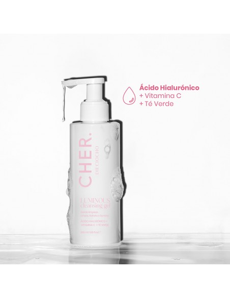 CREMA PARA ROSTRO CHER LUMINOUS CLEANSING GEL 200 cc