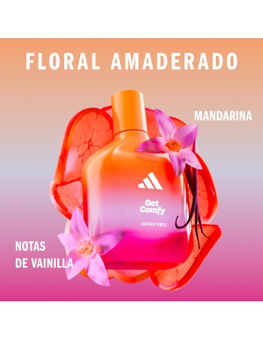SET DE PERFUME ADIDAS VIBES GET COMFY EDP+SHOW.GEL 100 CC