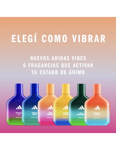 SET DE PERFUME ADIDAS VIBES GET COMFY EDP+SHOW.GEL 100 cc