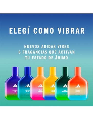 SET DE PERFUME ADIDAS VIBES ENERGY DRIVE EDP+SHOW.GEL 100 CC