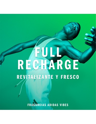 SET DE PERFUME ADIDAS VIBES FULL RECHARGE EDP+SHOW.GEL 100 CC