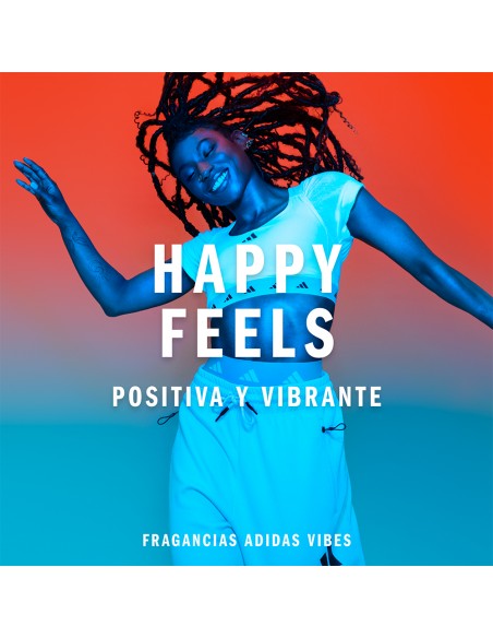 COLONIAS/PERFUMES/LOCIONES ADIDAS VIBES HAPPY FEELS EDP 100 cc