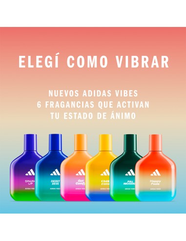 COLONIAS/PERFUMES/LOCIONES ADIDAS VIBES HAPPY FEELS EDP 100 CC