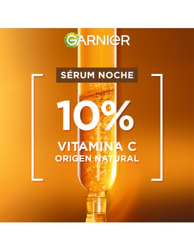 CREMA PARA ROSTRO GARNIER SERUM VITAMINA C EXPRE ACLARA NOCHE 30 CC