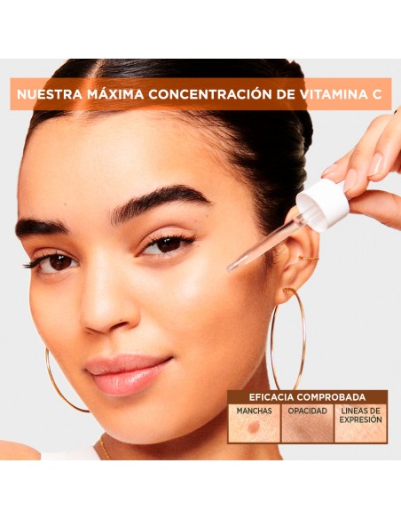 CREMA PARA ROSTRO GARNIER SERUM VITAMINA C EXPRE ACLARA NOCHE 30 cc