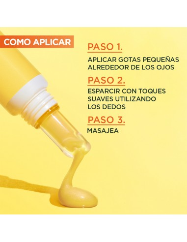 CREMA PARA ROSTRO GARNIER CONTORNO DE OJOS EXPRESS ACLAR VITC 15 CC
