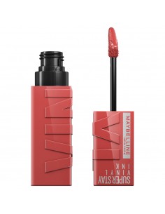 LABIALES  MAYBELLINE SUPER STAY VINYL INK PEACHY  