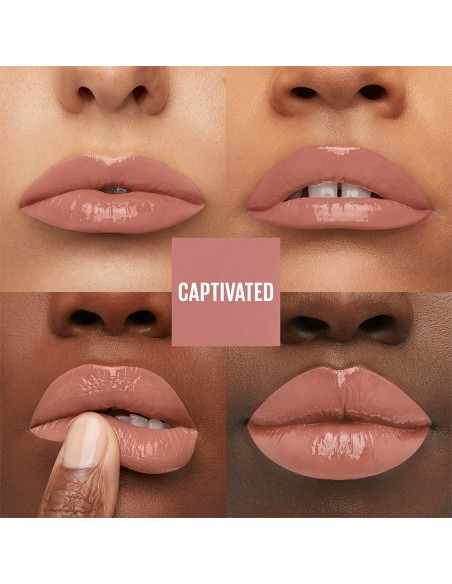 LABIALES MAYBELLINE SUPER STAY VINYL INK CAPTIVATED  