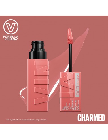 LABIALES MAYBELLINE SUPER STAY VINYL INK CHARMED  