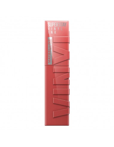 LABIALES MAYBELLINE SUPER STAY VINYL INK PEACHY  