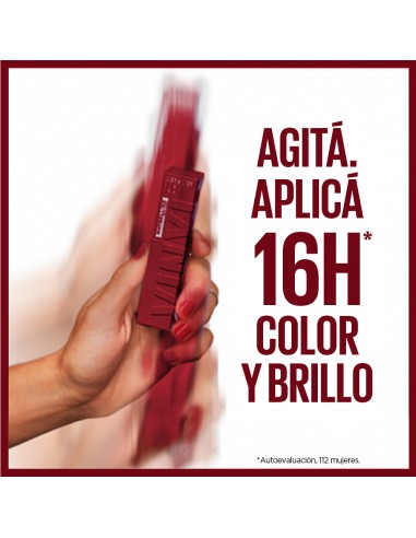 LABIALES MAYBELLINE SUPER STAY VINYL INK WITTY  