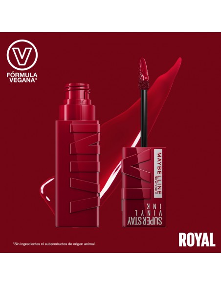 LABIALES  MAYBELLINE SUPER STAY VINYL INK ROYAL  