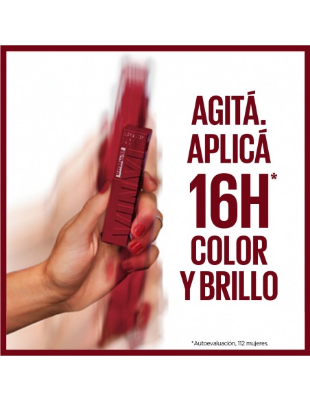 LABIALES  MAYBELLINE SUPER STAY VINYL INK ROYAL  