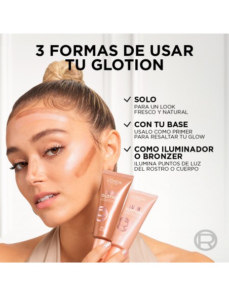 ILUMINADOR LOREAL LUMI GLOTION 902 LICGHT GLOW  