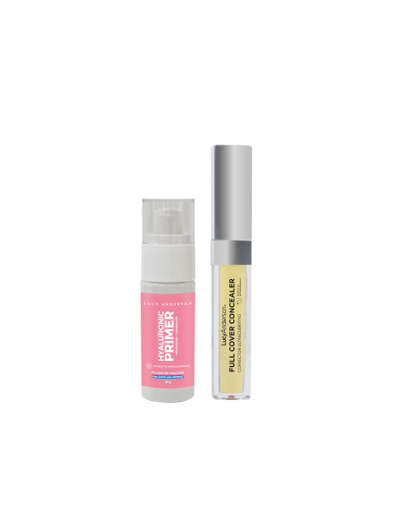 SET DE COSMETICA LUCY ANDERSON MAKE UP HYALUR PRIMER+CORREC 03  
