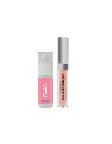 SET DE COSMETICA LUCY ANDERSON MAKE UP HYALUR PRIMER+CORREC 04  