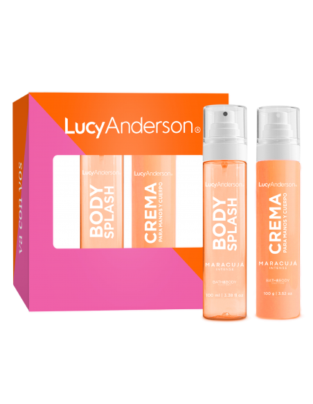 SET DE PERFUME LUCY ANDERSON BODY SPLASH+CR MANOS-CORPORAL 100 cc