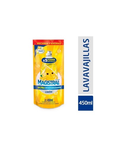 DETERGENTES MAGISTRAL ULTRA LIMON DOY PACK 450 CC