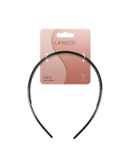 PELO-BROCHES Y COLITAS- LANOSSI VINCHA NEGRA  