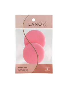 ESPONJAS FACIALES LANOSSI para maquillaje pancake  