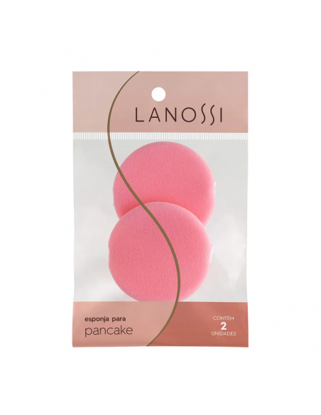 ESPONJAS FACIALES LANOSSI para maquillaje pancake  