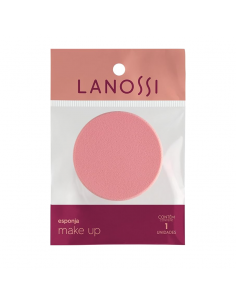 ESPONJAS FACIALES LANOSSI maquillaje make redonda  