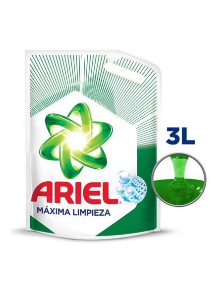 DET.LIQ ARIEL LIMPIEZA PROFUNDA POUCH 3LT