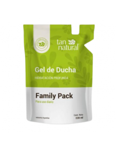 CREMA PARA CUERPO TAN NATURAL GEL DUCHA HIDRATACION PROF.DOYPACK 220 cc