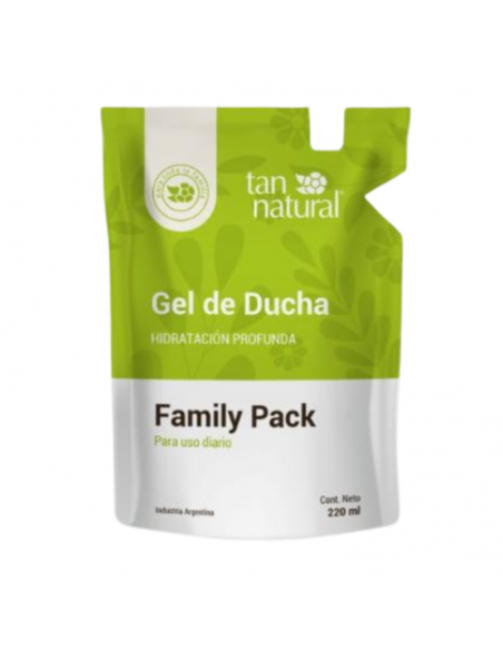 CREMA PARA CUERPO TAN NATURAL GEL DUCHA HIDRATACION PROF.DOYPACK 220 cc
