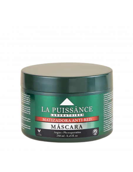 CREMA DE TRATAMIENTO LA PUISSANCE MASCARA MATIZADORA ANTI-RED 250 cc