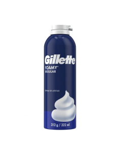 ESPUMA D AFEITAR GILLETTE FOAMY REG 312GR