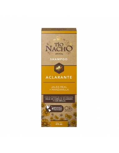 SHAMPOO TIO NACHO ACLARANTE 415 CC