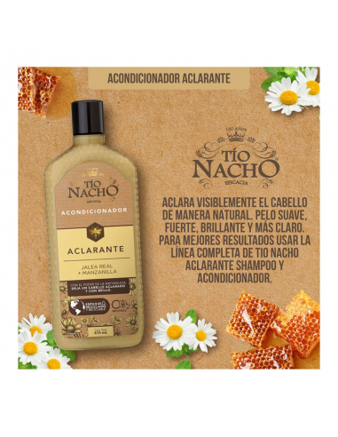 ACONDICIONADOR TIO NACHO ACLARANTE 415 CC