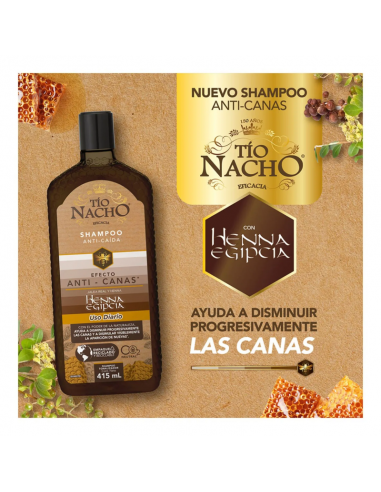 SHAMPOO TIO NACHO ANTICANAS 415 CC