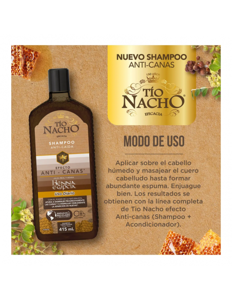 SHAMPOO TIO NACHO ANTICANAS 415 cc
