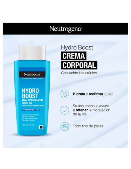 CR NEUTROGENA BODY GEL HYDROBOOST 200CC