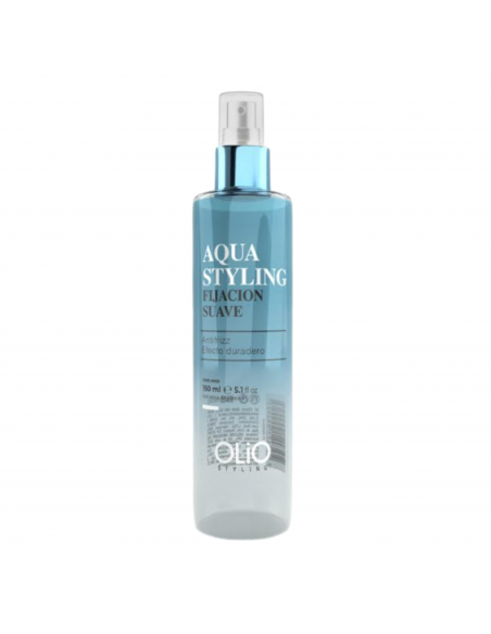 FIJADORES PARA CABELLO OLIO AQUA STYLING BIFAZ ANTIFRIZZ 150 cc