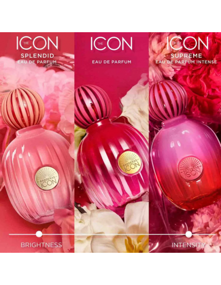 FRAGANCIAS SEMI-SELECTIVAS ANTONIO BANDERAS ICON WOMAN SUPREME EDP 50 cc