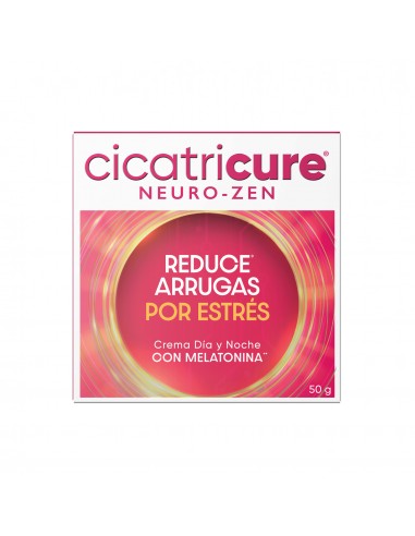 CREMA PARA ROSTRO CICATRICURE NEURO-ZEN DIA-NOCHE C/MELATONINA 50 GR