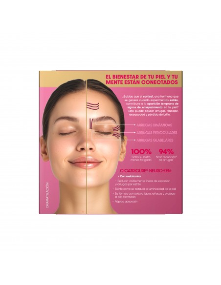 CREMA PARA ROSTRO CICATRICURE NEURO-ZEN DIA-NOCHE C/MELATONINA 50 gr