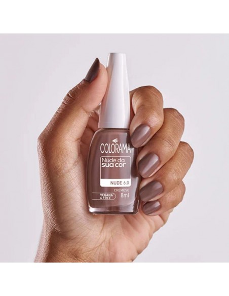 ESMALTES COLORAMA NUDE DA SUA COR 6.0  