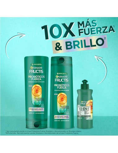 SHAMPOO FRUCTIS PROBIOTICOS FUERZA 350 CC