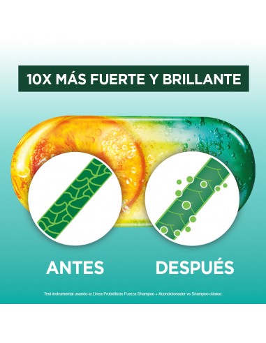 SHAMPOO FRUCTIS PROBIOTICOS FUERZA 350 CC