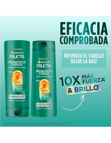 ACONDICIONADOR FRUCTIS PROBIOTICOS FUERZA 350 CC