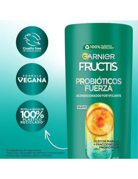 ACONDICIONADOR FRUCTIS PROBIOTICOS FUERZA 350 cc